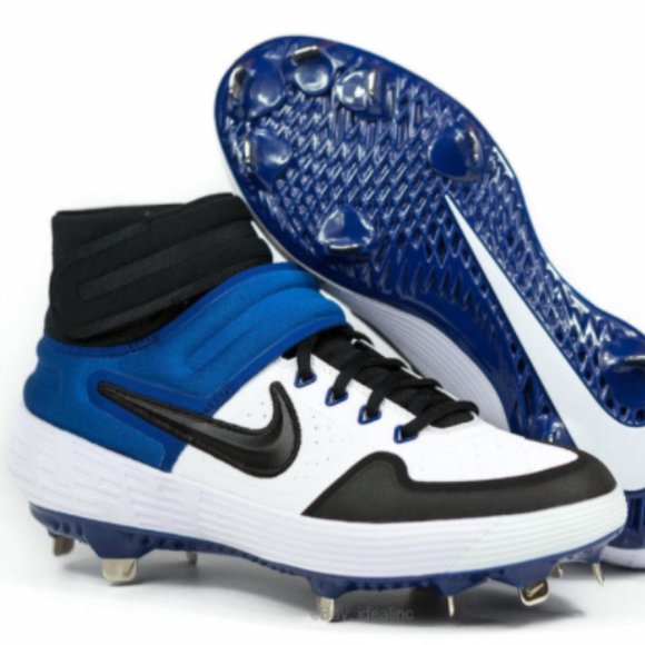 nike men's alpha huarache elite 2 mid metal baseball cleats